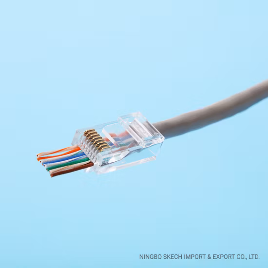 RJ45 Modular Plug Connector Network Connector