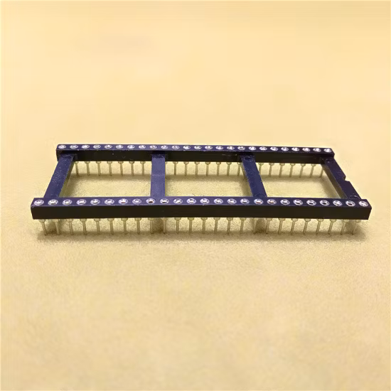 2.54mm Pitch 50pin Straight Connector Machine Terminal Pin IC Socket