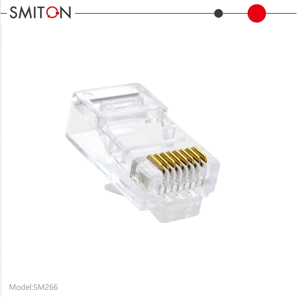 Ethernet RJ45 Connector Cat5 Cat5e CAT6 CAT6A RJ45 Network Cable Connector RJ45 Modular Plug Connector Internet Cable Connector