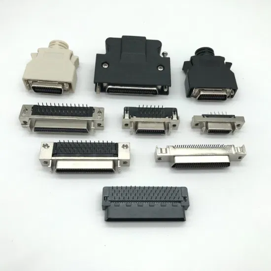 Jiln SCSI SCSI conector tipo D de plástico completo fornecedor de fábrica conector Io